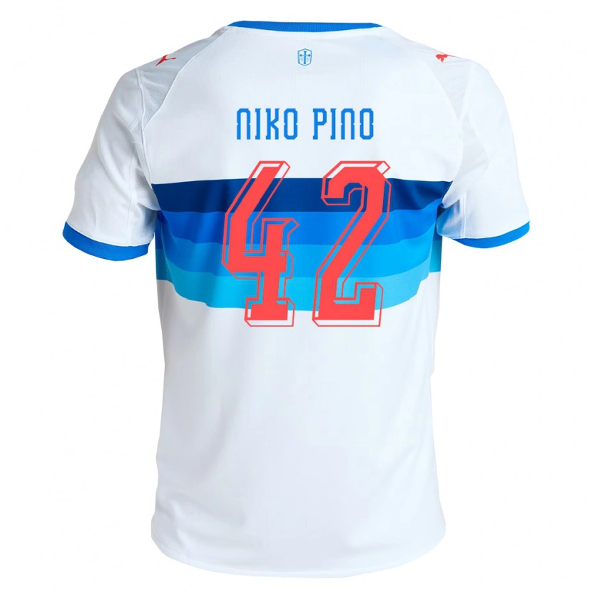 DanxenレディースNiko Pino#42白空色ホームシャツ2026/27ジャージーユニフォーム