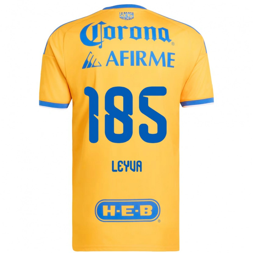 DanxenレディースJorge Leyva#185黄色青ホームシャツ2026/27ジャージーユニフォーム