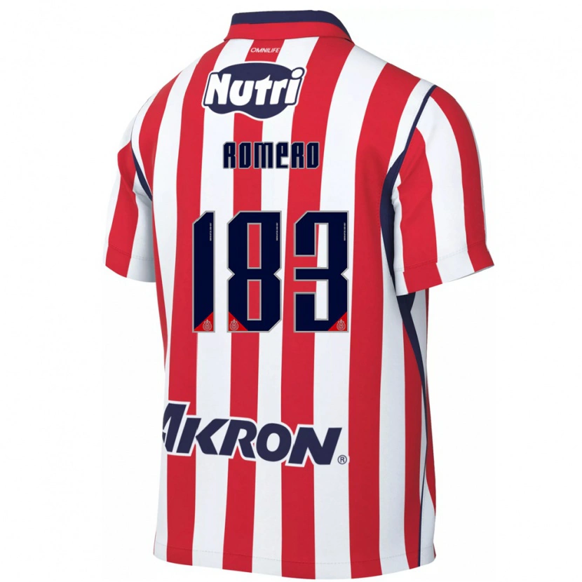 Danxenレディースじゃヴェン ロメロ#183白赤ホームシャツ2026/27ジャージーユニフォーム