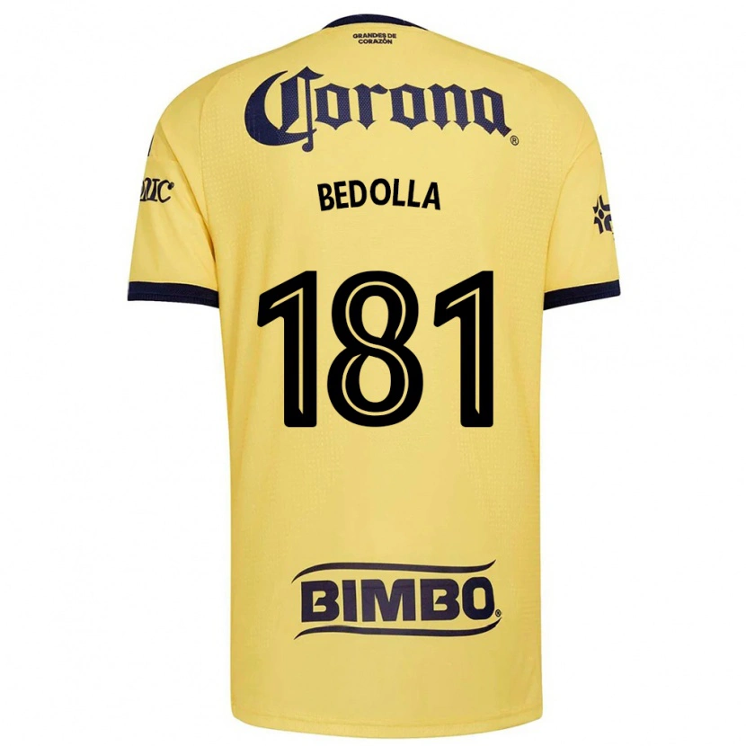 DanxenレディースPaolo Bedolla#181黄赤黒ホームシャツ2026/27ジャージーユニフォーム