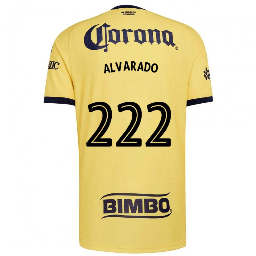 DanxenレディースDaniel Alvarado#222黄赤黒ホームシャツ2026/27ジャージーユニフォーム