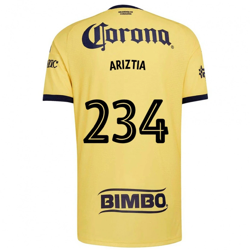DanxenレディースÍñigo Ariztia#234黄赤黒ホームシャツ2026/27ジャージーユニフォーム