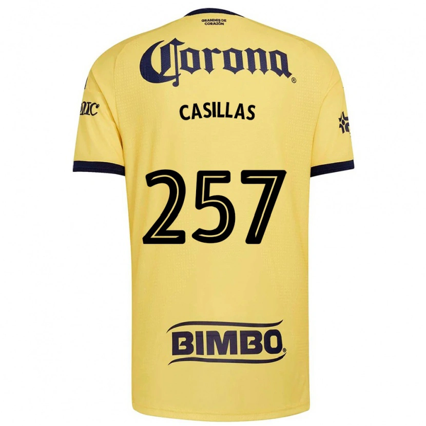 DanxenレディースIván Casillas#257黄赤黒ホームシャツ2026/27ジャージーユニフォーム