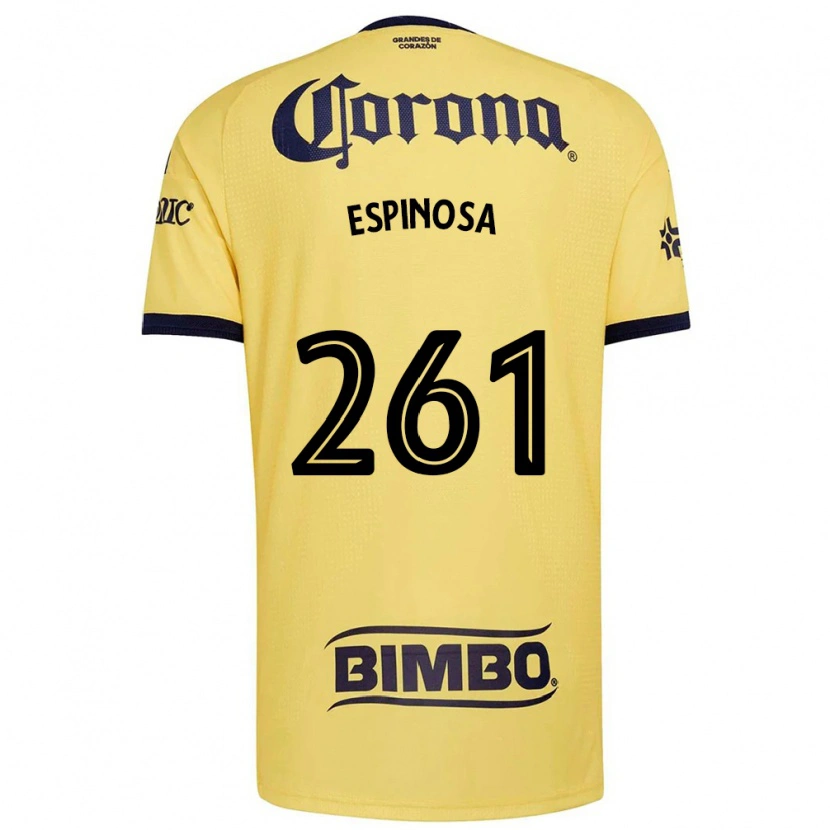 DanxenレディースDiego Espinosa#261黄赤黒ホームシャツ2026/27ジャージーユニフォーム