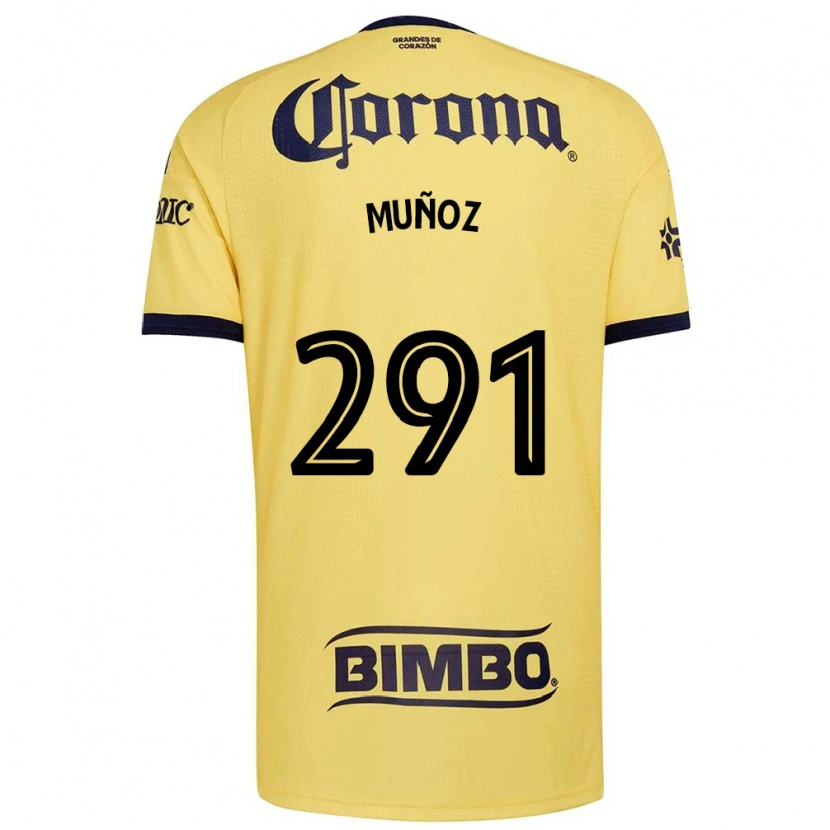 DanxenレディースJorge Muñoz#291黄赤黒ホームシャツ2026/27ジャージーユニフォーム