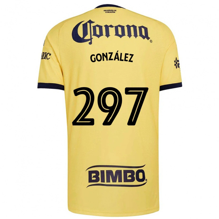 DanxenレディースOcélotl González#297黄赤黒ホームシャツ2026/27ジャージーユニフォーム