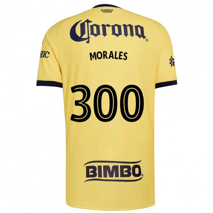 DanxenレディースJareth Morales#300黄赤黒ホームシャツ2026/27ジャージーユニフォーム