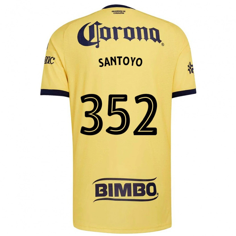 DanxenレディースJulio Santoyo#352黄赤黒ホームシャツ2026/27ジャージーユニフォーム