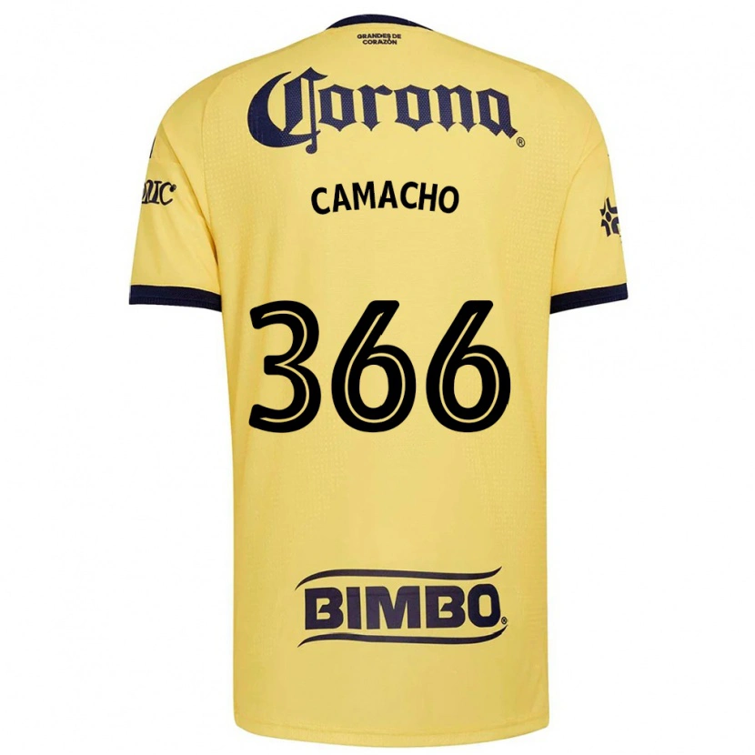DanxenレディースJorge Camacho#366黄赤黒ホームシャツ2026/27ジャージーユニフォーム