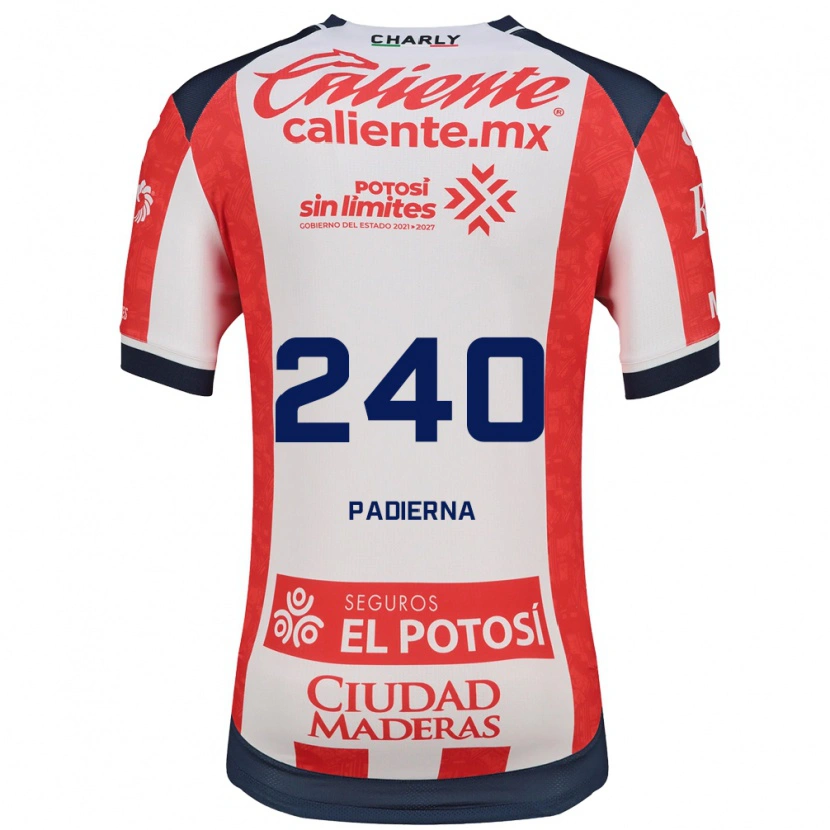DanxenレディースHugo Padierna#240赤白黒ホームシャツ2026/27ジャージーユニフォーム