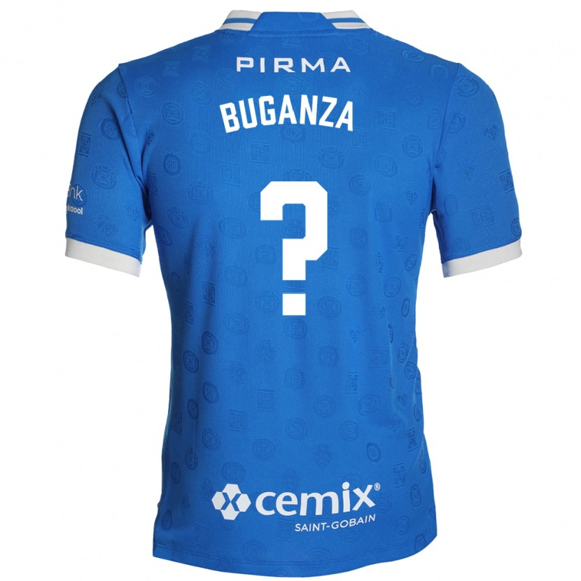 DanxenレディースFranco Buganza#0青白赤ホームシャツ2026/27ジャージーユニフォーム