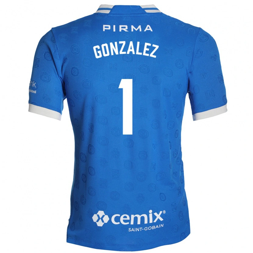 DanxenレディースItzayana Gonzalez#1青白赤ホームシャツ2026/27ジャージーユニフォーム