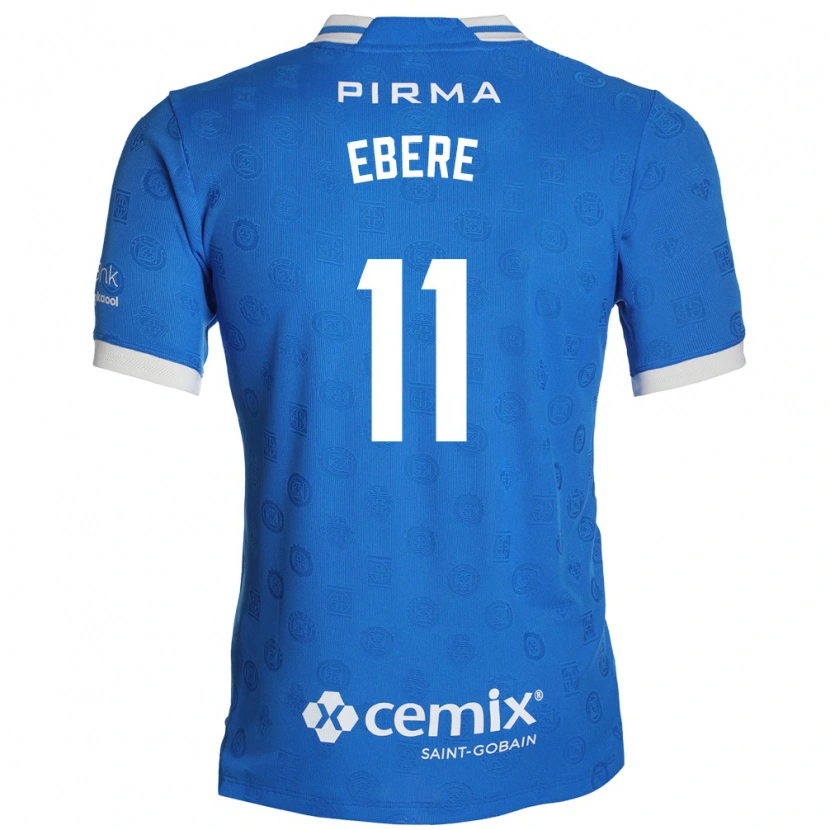 DanxenレディースChristian Ebere#11青白赤ホームシャツ2026/27ジャージーユニフォーム