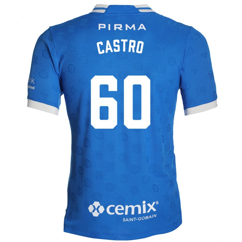 DanxenレディースAriel Castro#60青白赤ホームシャツ2026/27ジャージーユニフォーム