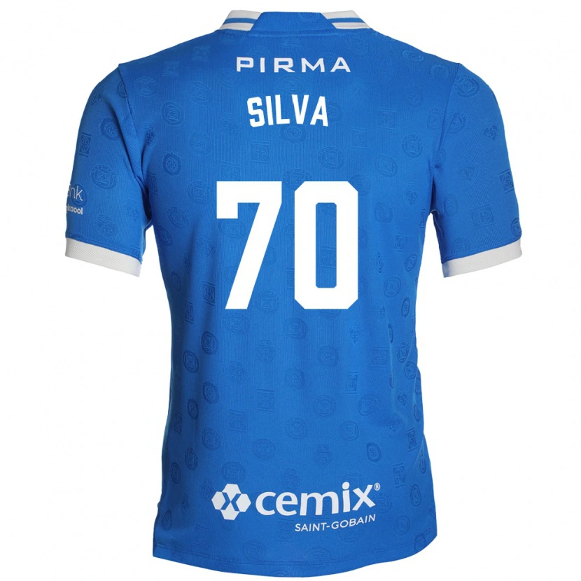 DanxenレディースIván Silva#70青白赤ホームシャツ2026/27ジャージーユニフォーム