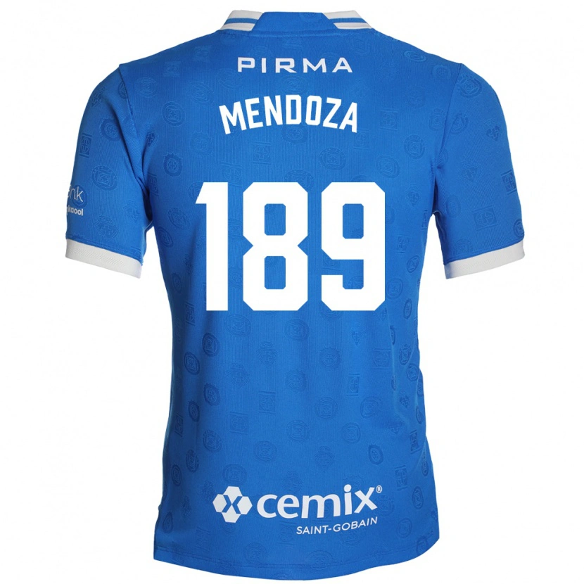 DanxenレディースJosé Mendoza#189青白赤ホームシャツ2026/27ジャージーユニフォーム