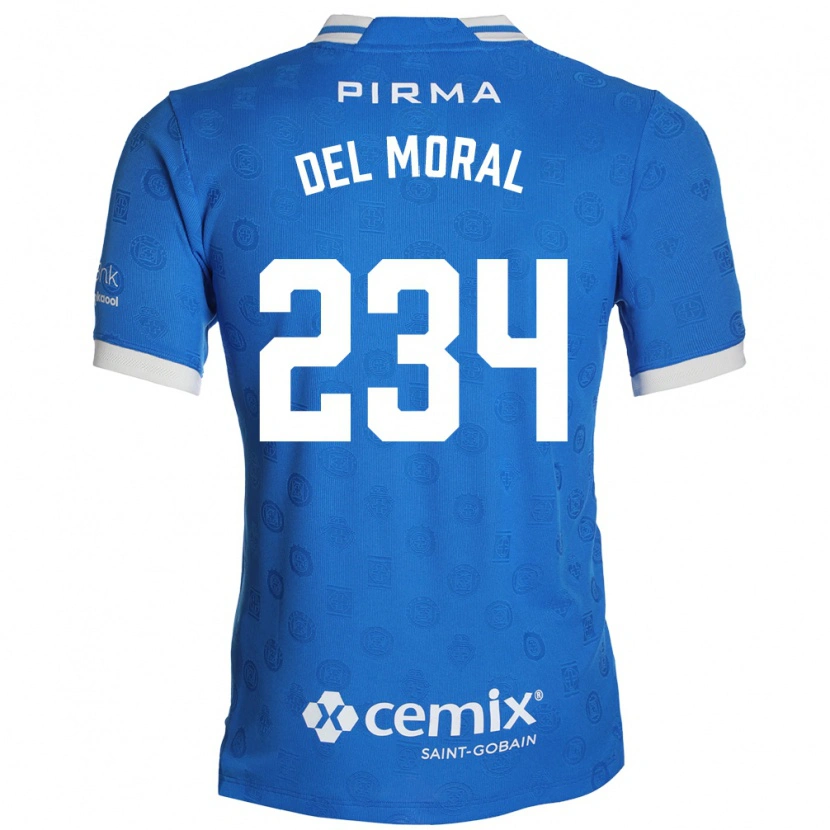 DanxenレディースMatías Del Moral#234青白赤ホームシャツ2026/27ジャージーユニフォーム