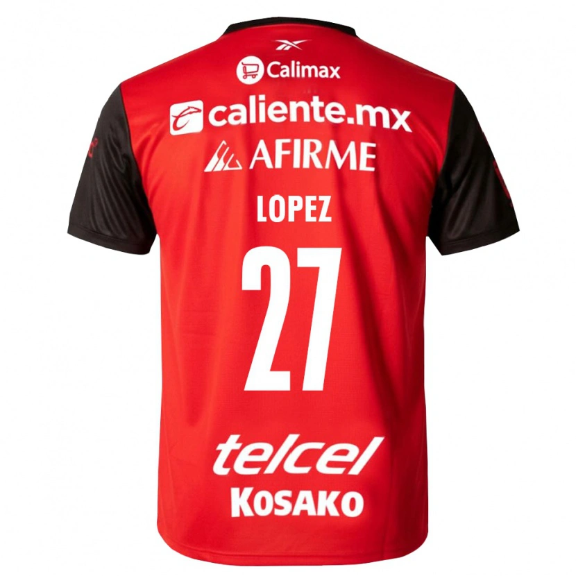 DanxenレディースVictoria Lopez#27黒赤ホームシャツ2026/27ジャージーユニフォーム