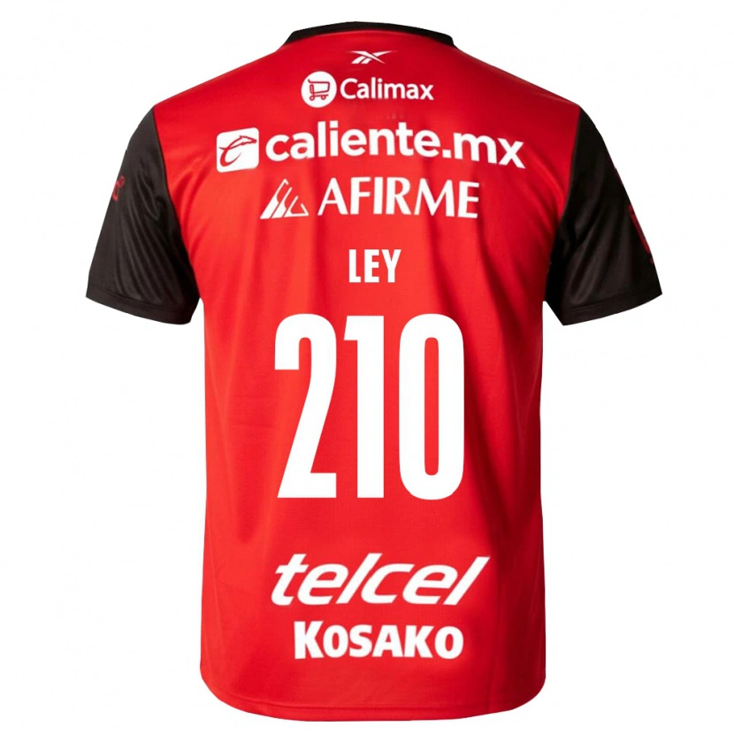 DanxenレディースEmanuel Ley#210黒赤ホームシャツ2026/27ジャージーユニフォーム