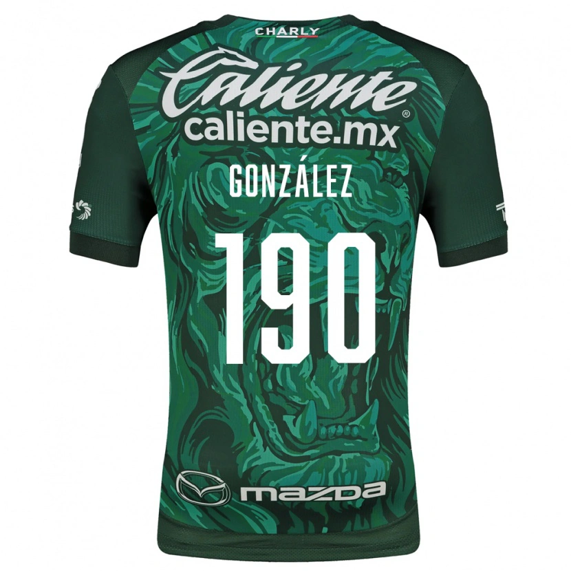DanxenレディースPedro González#190緑黒ホームシャツ2026/27ジャージーユニフォーム