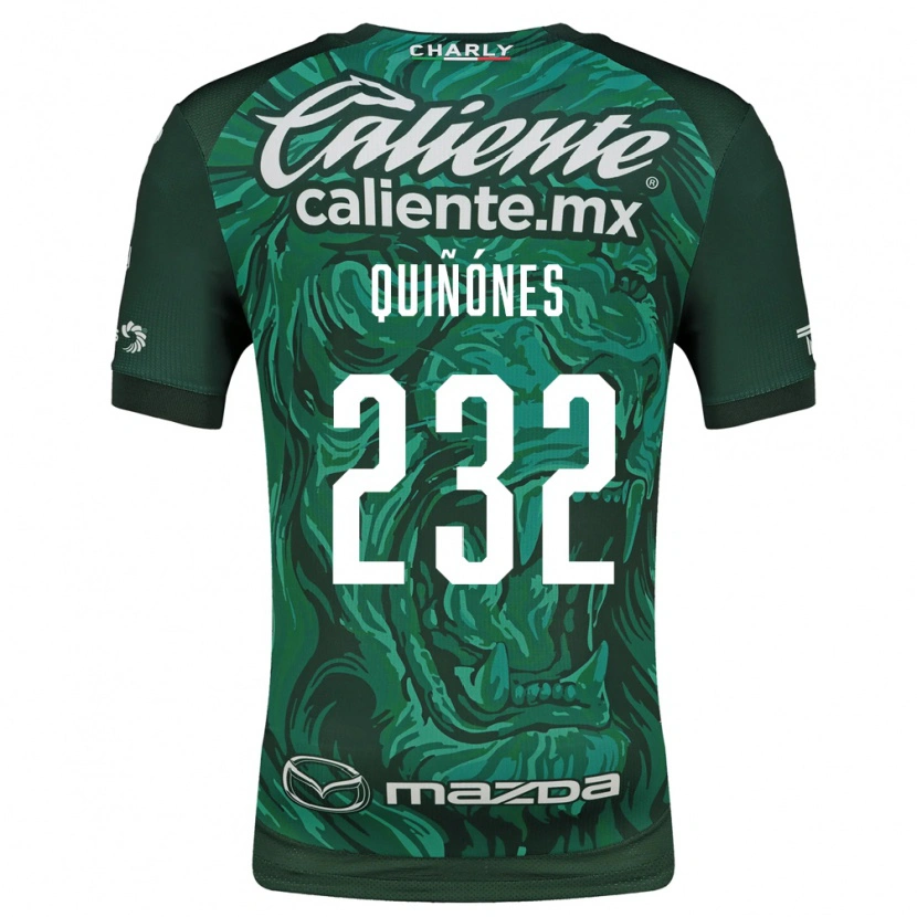 DanxenレディースJorge Quiñónes#232緑黒ホームシャツ2026/27ジャージーユニフォーム