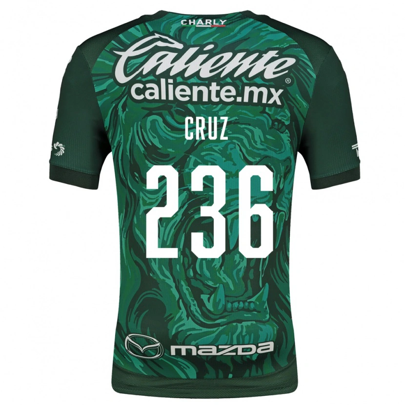 DanxenレディースHéctor Cruz#236緑黒ホームシャツ2026/27ジャージーユニフォーム