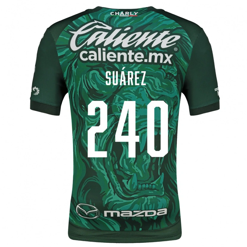 DanxenレディースDonovan Suárez#240緑黒ホームシャツ2026/27ジャージーユニフォーム