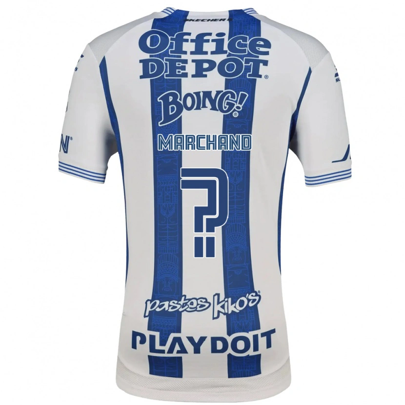DanxenレディースJahaziel Marchand#0白紺ホームシャツ2026/27ジャージーユニフォーム