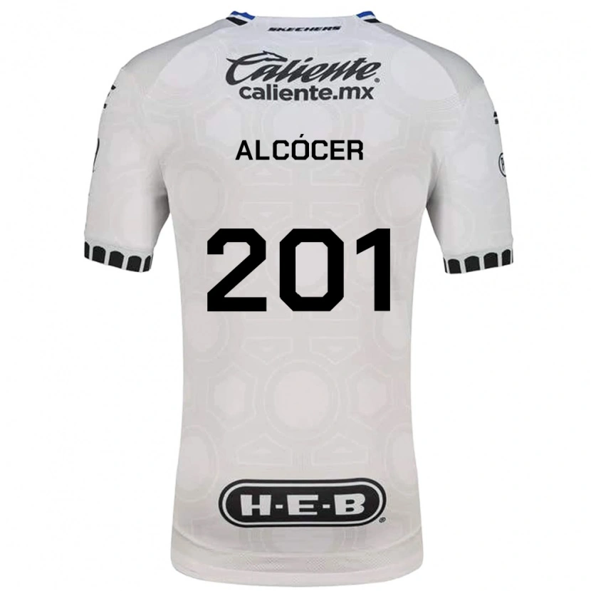DanxenレディースJulián Alcócer#201白黒青ホームシャツ2026/27ジャージーユニフォーム