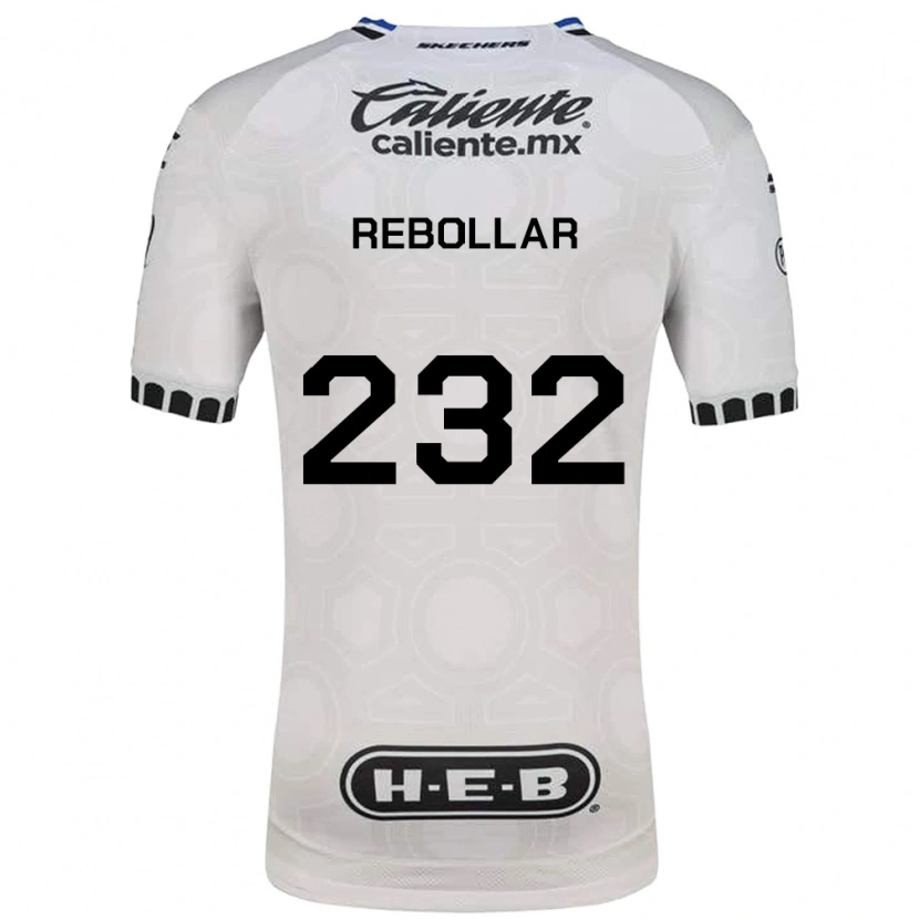 DanxenレディースJonathan Rebollar#232白黒青ホームシャツ2026/27ジャージーユニフォーム