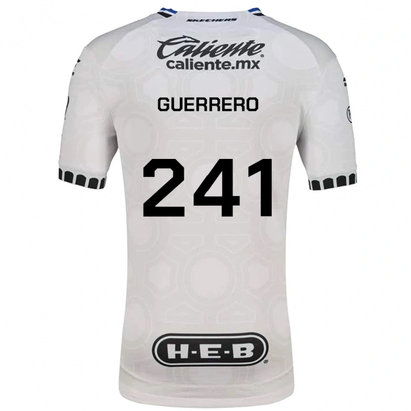 DanxenレディースEmiliano Guerrero#241白黒青ホームシャツ2026/27ジャージーユニフォーム