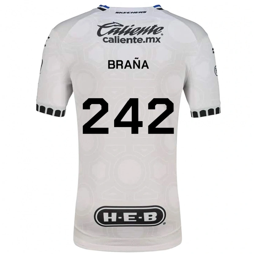 DanxenレディースArmando Braña#242白黒青ホームシャツ2026/27ジャージーユニフォーム