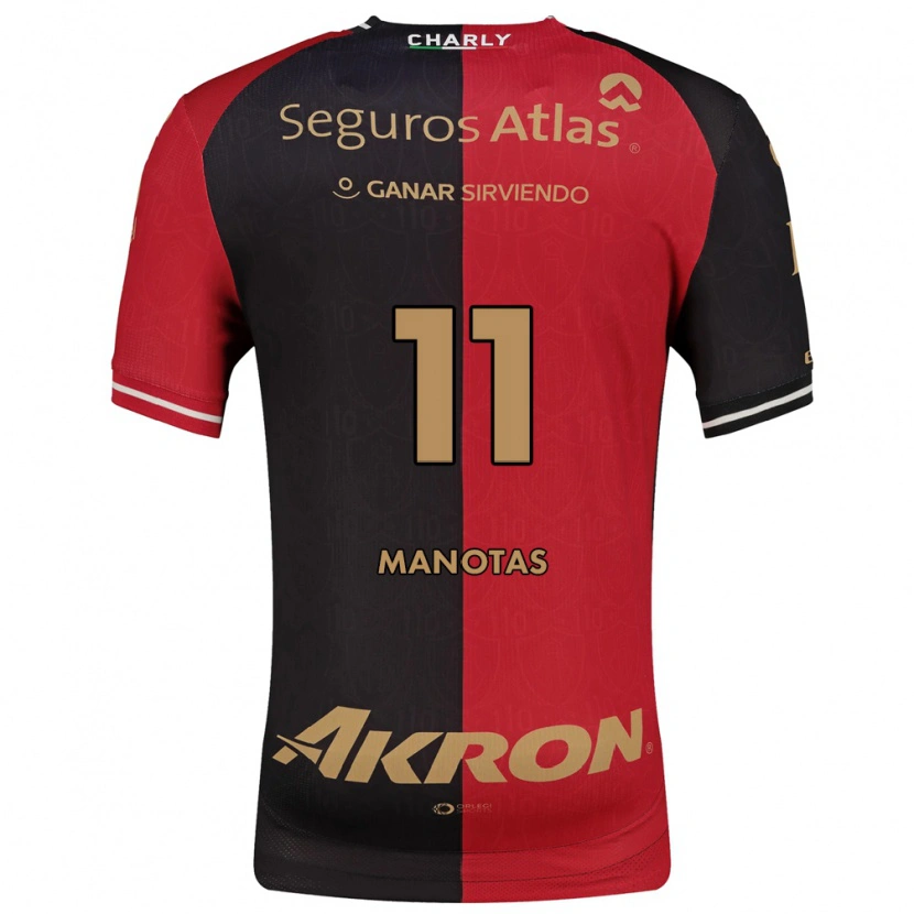 Danxenレディースマウロ・マノタス#11赤黒茶ホームシャツ2026/27ジャージーユニフォーム