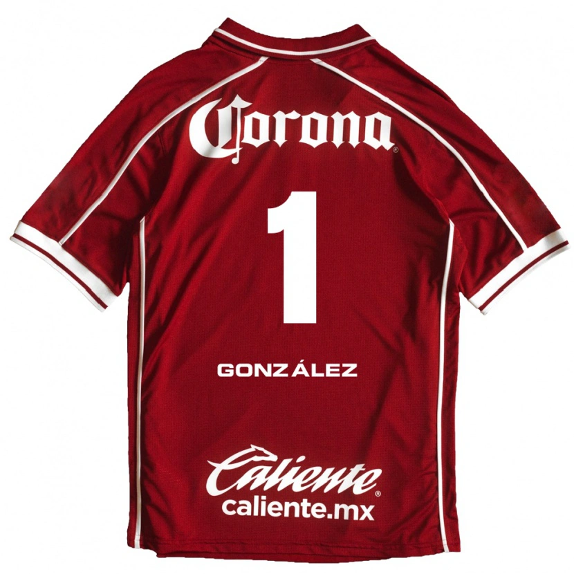 DanxenレディースHugo González#1白赤ホームシャツ2026/27ジャージーユニフォーム