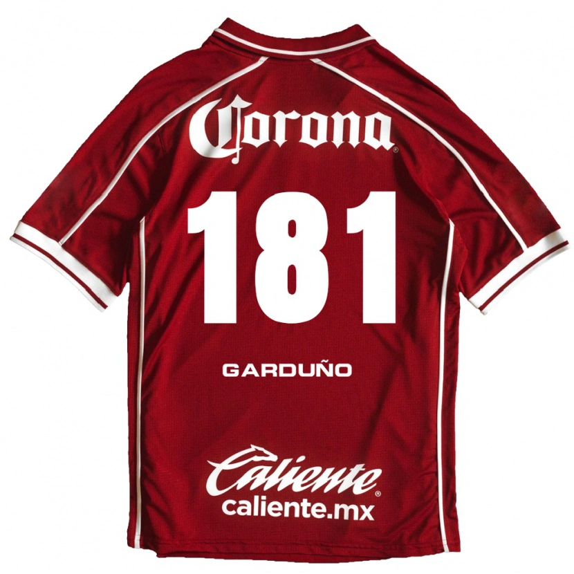 DanxenレディースCarlos Garduño#181白赤ホームシャツ2026/27ジャージーユニフォーム
