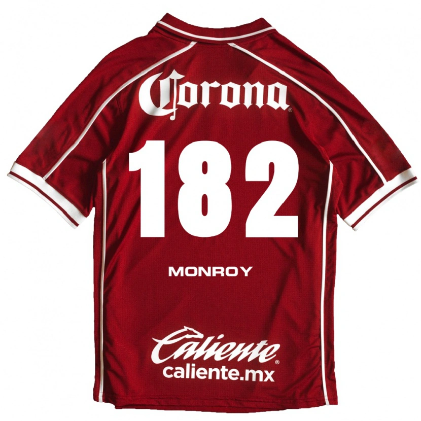 DanxenレディースBrayan Monroy#182白赤ホームシャツ2026/27ジャージーユニフォーム