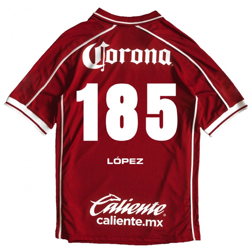 DanxenレディースDavid López#185白赤ホームシャツ2026/27ジャージーユニフォーム