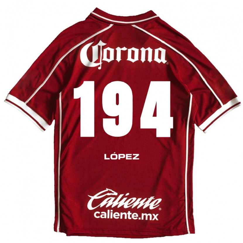 DanxenレディースErick López#194白赤ホームシャツ2026/27ジャージーユニフォーム