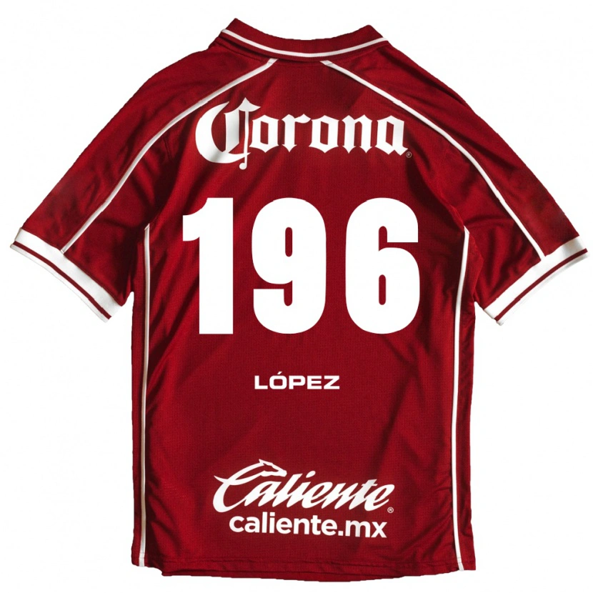 DanxenレディースEthan López#196白赤ホームシャツ2026/27ジャージーユニフォーム