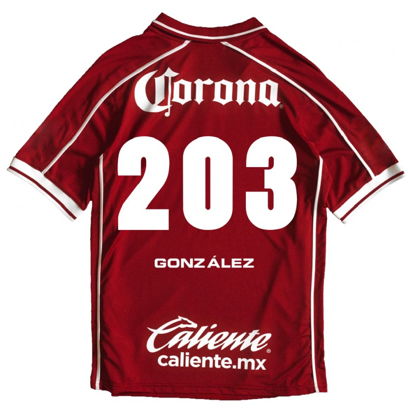 DanxenレディースLuis González#203白赤ホームシャツ2026/27ジャージーユニフォーム