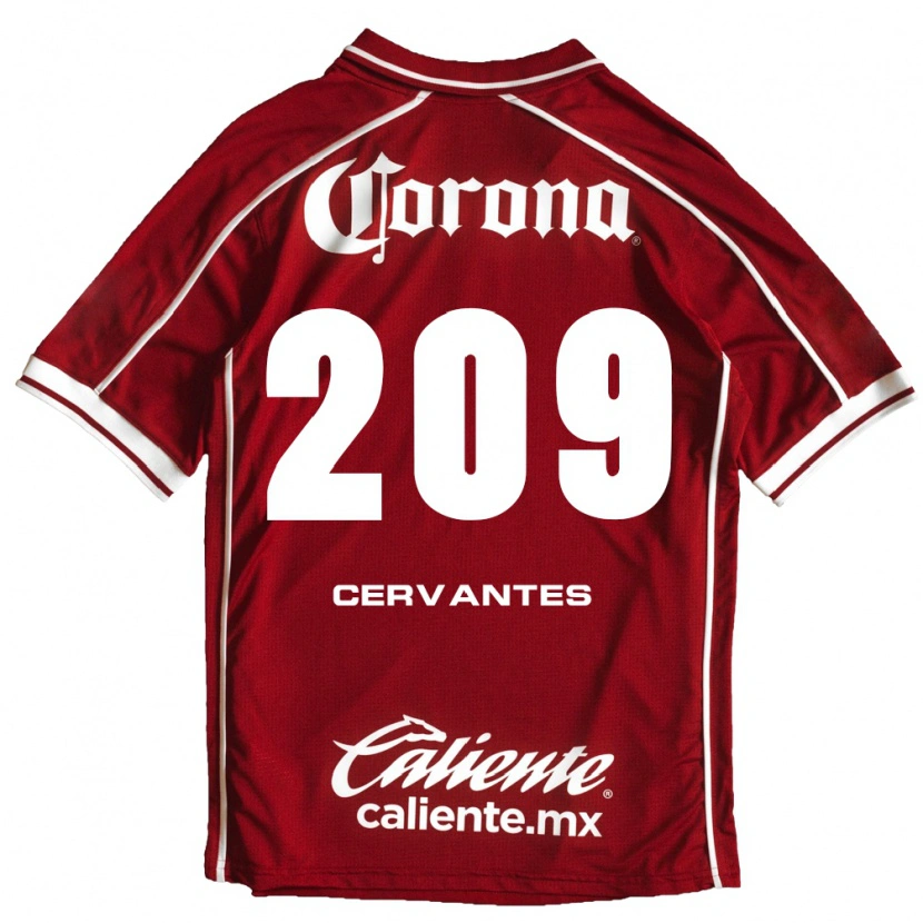 DanxenレディースAxel Cervantes#209白赤ホームシャツ2026/27ジャージーユニフォーム