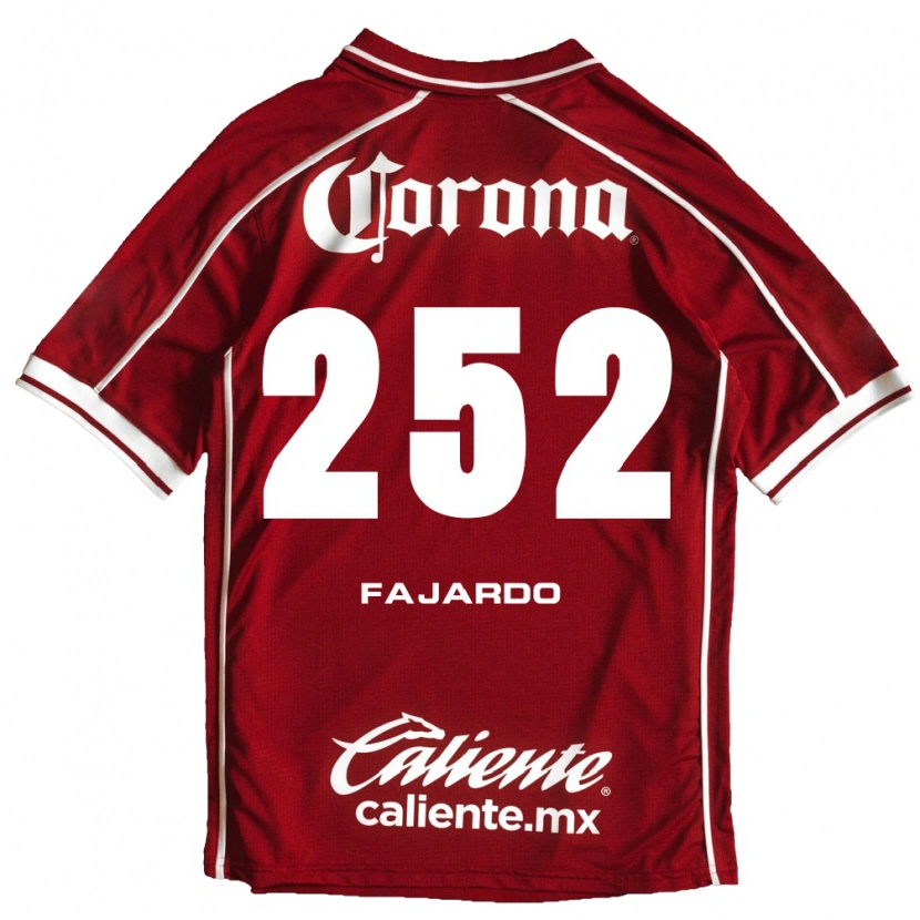DanxenレディースRafael Fajardo#252白赤ホームシャツ2026/27ジャージーユニフォーム
