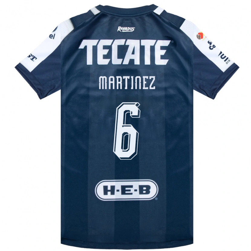 DanxenレディースAlejandra Martinez#6藍色白赤ホームシャツ2026/27ジャージーユニフォーム