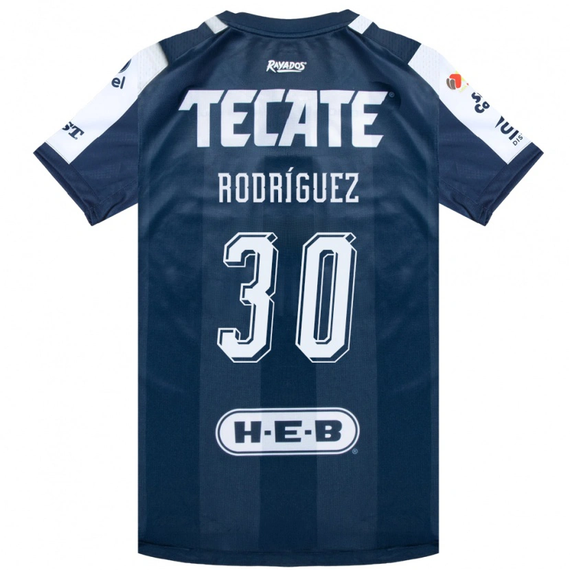 DanxenレディースJorge Rodríguez#30藍色白赤ホームシャツ2026/27ジャージーユニフォーム