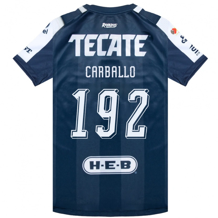 DanxenレディースErick Carballo#192藍色白赤ホームシャツ2026/27ジャージーユニフォーム