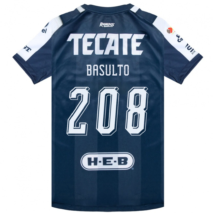 DanxenレディースLuis Basulto#208藍色白赤ホームシャツ2026/27ジャージーユニフォーム
