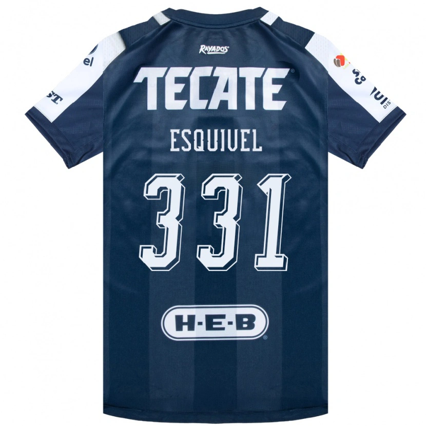 DanxenレディースAbraham Esquivel#331藍色白赤ホームシャツ2026/27ジャージーユニフォーム