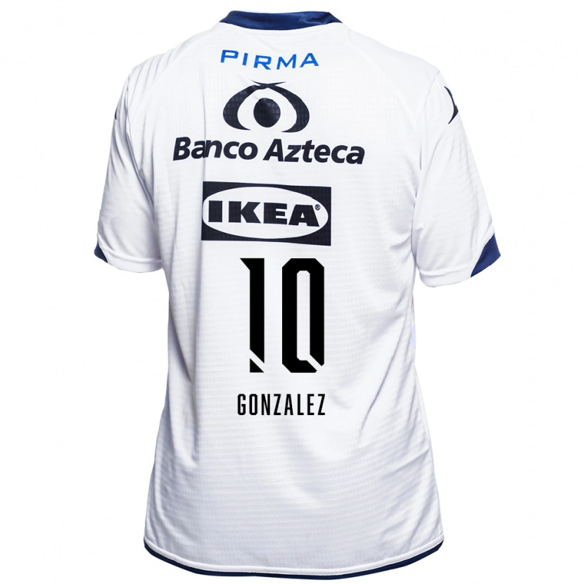 DanxenレディースJair Gonzalez#10白黒青ホームシャツ2026/27ジャージーユニフォーム