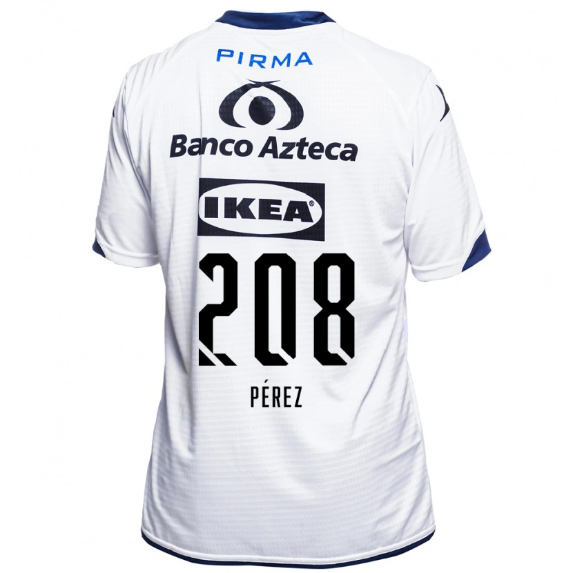 DanxenレディースOsvaldo Pérez#208白黒青ホームシャツ2026/27ジャージーユニフォーム