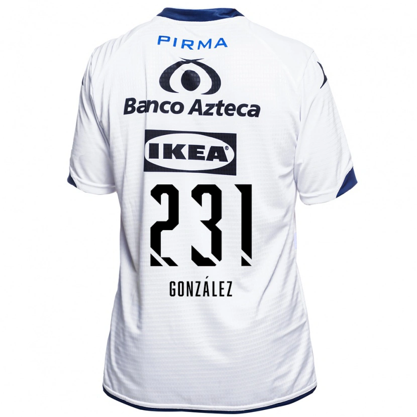 DanxenレディースÁngel González#231白黒青ホームシャツ2026/27ジャージーユニフォーム